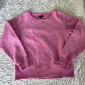 Pink Jcrew pullover fleece